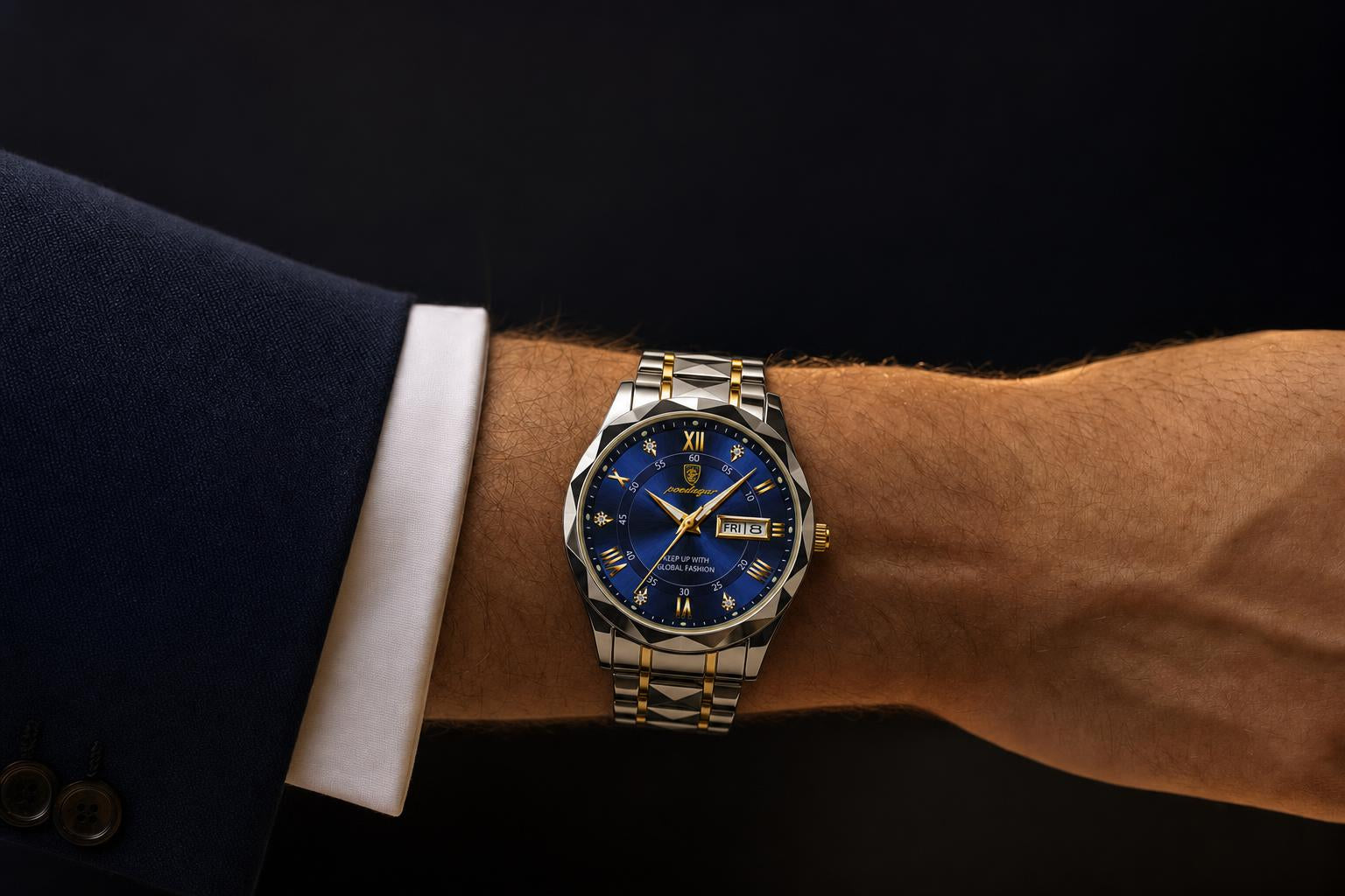With VELTRON™ — Midnight Blue